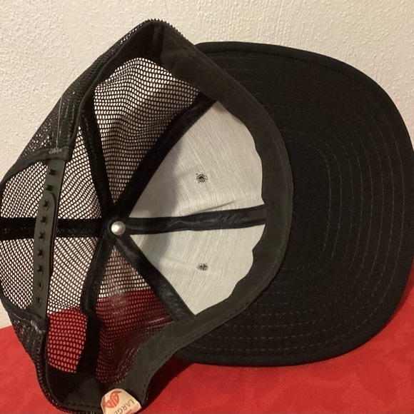 VINTAGE 90s Pittsburgh Steelers NFL Trucker Hat w Mesh Snapback AJD Sz L BallCap - Picture 6 of 7